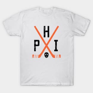 PHI Retro Sticks - White T-Shirt